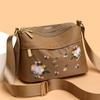 New Literary Embroidery Women's Shoulder Bag Crossbody Fashion Women's Backpack Large Capacity Nylon Bag
