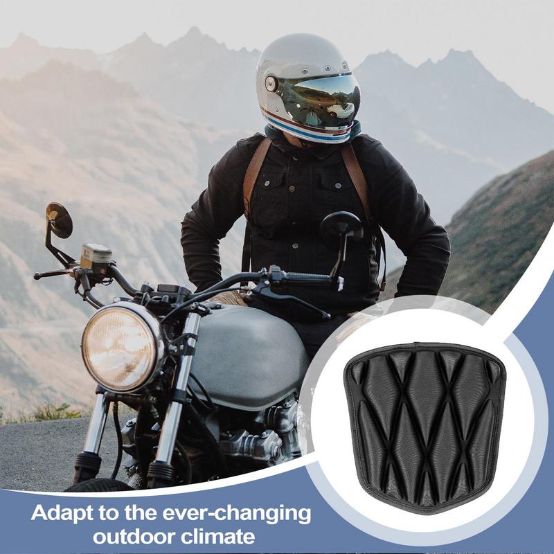 Seat Pad For Motorcycle Soft Motorbike Pad 3D Comfortable Breathable Cover Cushion Soft Sitting Support For Men Women Adults
