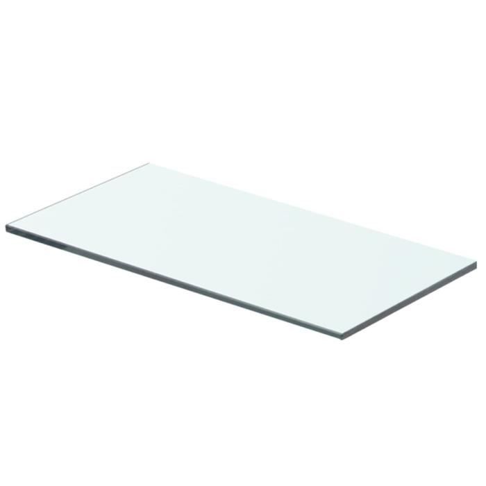 Étagère en verre transparent VIDAXL - 40 x 15 cm - Idéale pour les maisons et les magasins