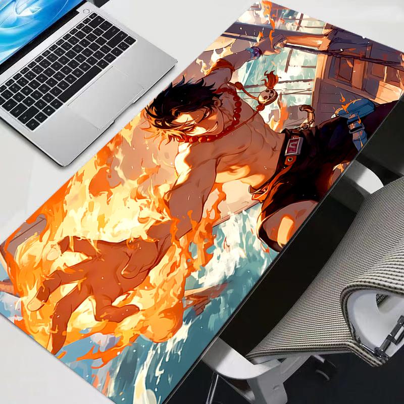 New Mouse Pads Big Office One Piece Roronoa Zoro Desk Mats Pc Gaming Accessories New Mouse Pads Big Laptop Keyboard Mat