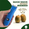 Ergonomic Body Groomer With 600mAh Digital Display Battery Hair Trimmer For Painless Hair Removal Electric Body Shaver