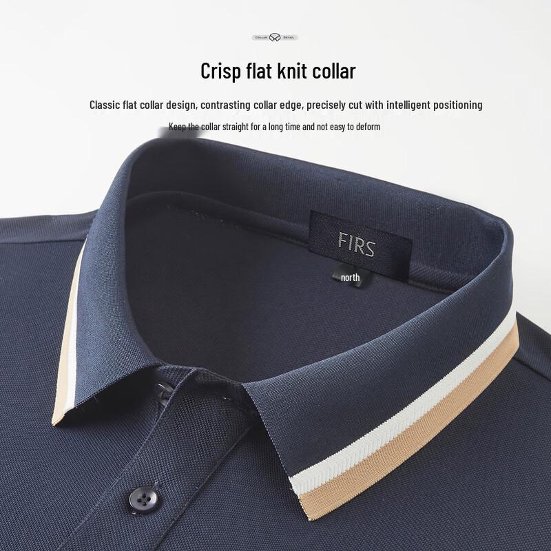 FIRS Men's Cooling Mercerized Cotton Polo Shirt