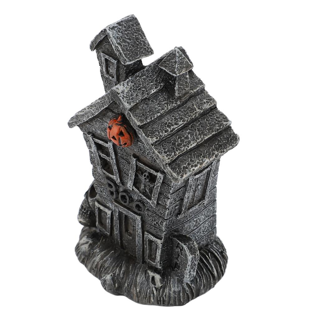 Festival Village Multifunctional Resin Festival Miniature House Decoration for Parties Type 2 14.5x