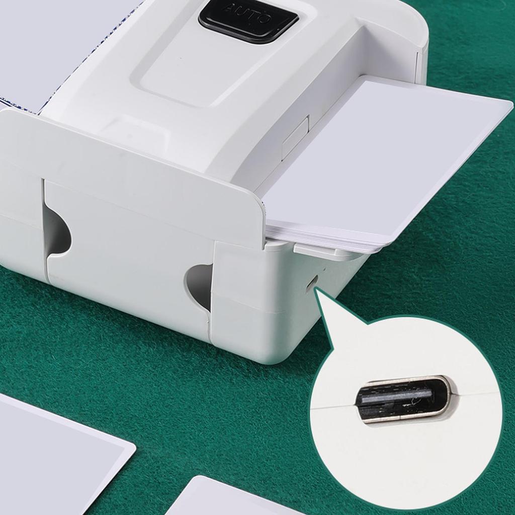 Automatic Card Shuffler Electric Low Noise Shuffling Machine for Board Games