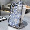 Transparent Shockproof Phone Case For iPhone 15 14 13 12 11 Pro Max X XR XS Max 7 8 15 Plus SE  SE3 Soft Bumper Flower Cover