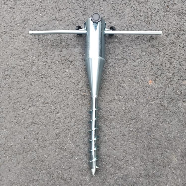 Heavy Duty In-Ground Anchors Beach Umbrella Sand Anchors Metal Umbrella Stand Portable Umbrella Anchors Base Enduring