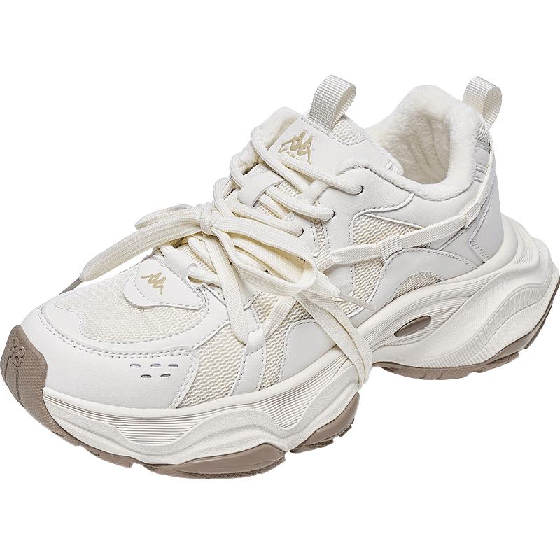 Kappa Women's Plush-Lined Dad Sneakers