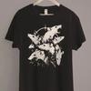 Medieval Rat Shirt Gothic Grunge Clothing Horror Goth Aesthetic History Dark Academia Top Black Death T-shirt Unisex