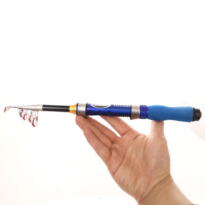 Compact Super Hard Fishing Rod: Portable Mini Sea and River Casting Rod