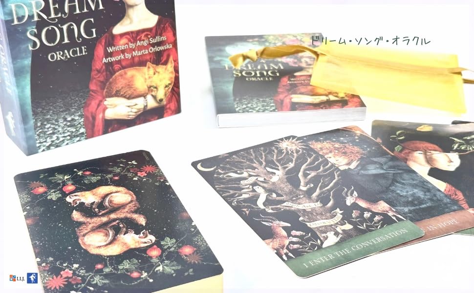 Orakelkarten Traumlied Orakel Englisch Affirmation Wahrsagerei Authentisches Produkt I.I.J