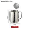 100ML-2000ML Stainless Steel Milk Frothing Pitcher Espresso Coffee Barista Craft Latte Cappuccino Cream Frothing Jug Pitcher