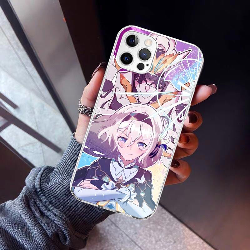 Honkai Star Rail Firefly Phone Case For iPhone 17 Air 11 13 Mini 14 15 Plus 16 12 Pro Max 16E SE 7 8 Pattern Soft TPU Back Cover