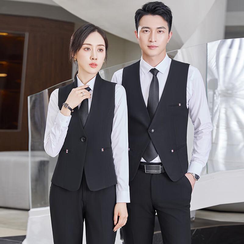 

Tluoman Унисекс Профессиональный Деловой Жилет Костюмный Набор L