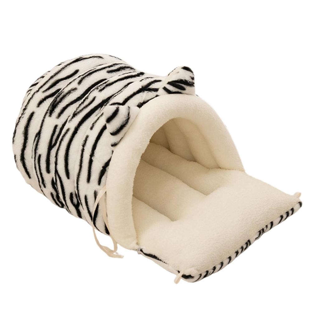 Slipper Cat Bed Detachable Soft with Hooded Covered Hood Hideway Pet House Nest for Pet Supplies Rabbit Kitty
