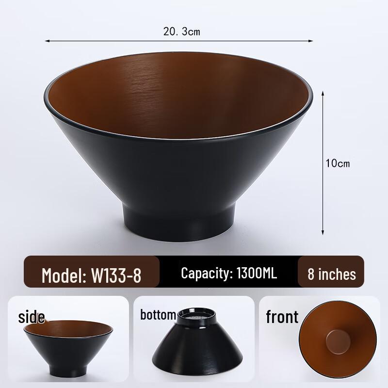 Melamine Ramen Noodle Bowl