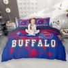 Homewish Juego de Funda Nórdica de Fútbol Americano Ciudad 2 Piezas/3 Piezas, Juego de Ropa de Cama con Casco de Rugby Graffiti, Juego de Funda de Edredón Deportivo