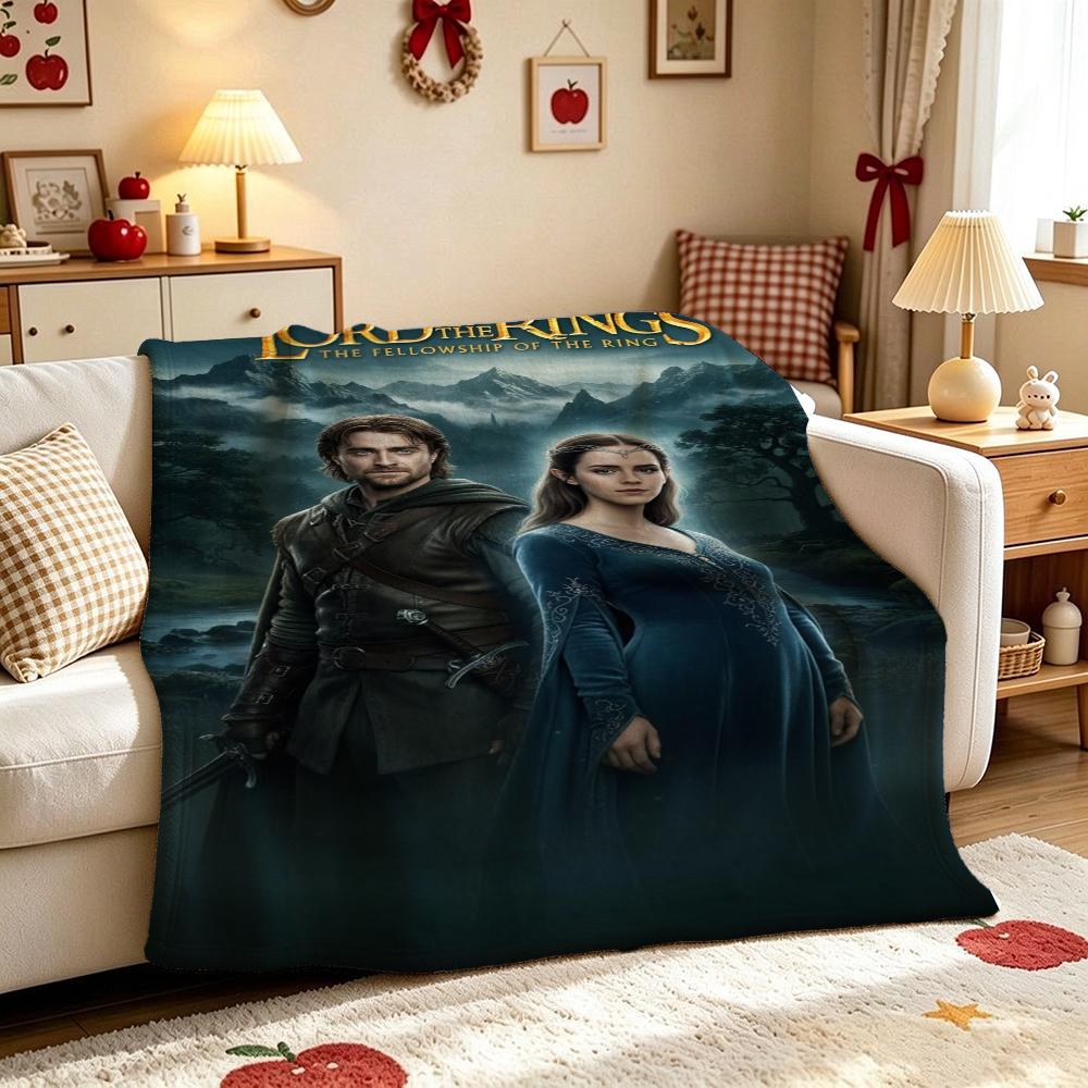 Gollum'S Epic Journey Two Towers Flannel Blanket Comfortable Skinfriendly Fleece Blanket For Living Room Office Nap Home Party Decor New Year Gift