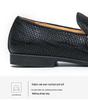 British Style Men's Leather Loafers - Large Size, Slip-On, Spring/Autumn Driving Shoes