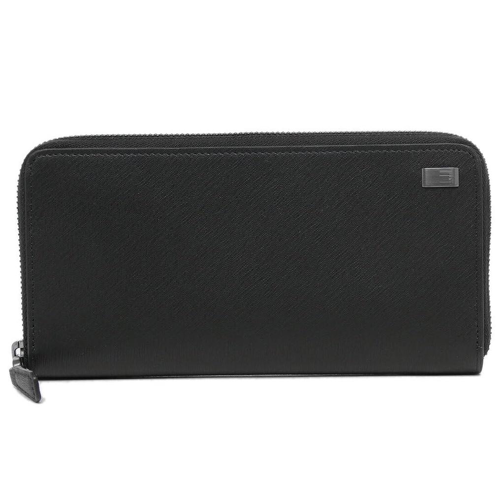 Dunhill Sidecar Gunmetal Black Long Wallet Men's (Product Code 21FS218SG001R)