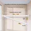 Heavy-Duty Telescopic Rod: No-Drill Curtain & Drying Solution for Bathroom, Bedroom, Doorway, Balcony