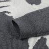 Emporio Armani FW23 Color Block Crew Neck Pullover Knit Sweater Women Sweater Gray White 6R1MXV-1MMEZ-0631