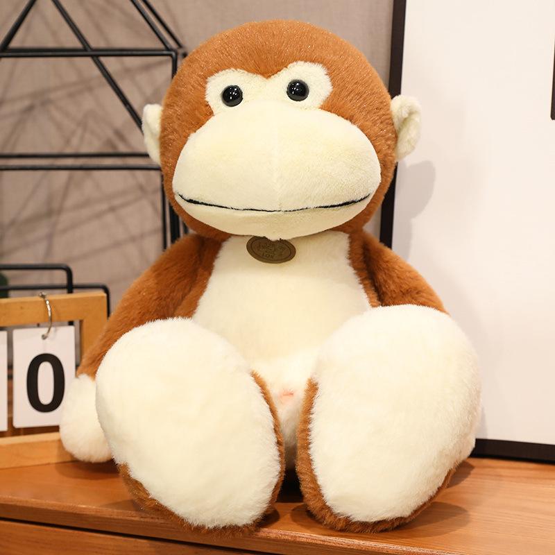 Niedlicher Elefant Löwe Koala Puppe Plüschtier kleiner Affe Frosch Puppe Kinder Beruhigungskissen Stoffpuppe