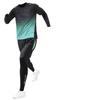 Mens Quick-Dry Sport Set Ice Silk Short Sleeve T-Shirt Shorts Running Gym Basketball Football Workout