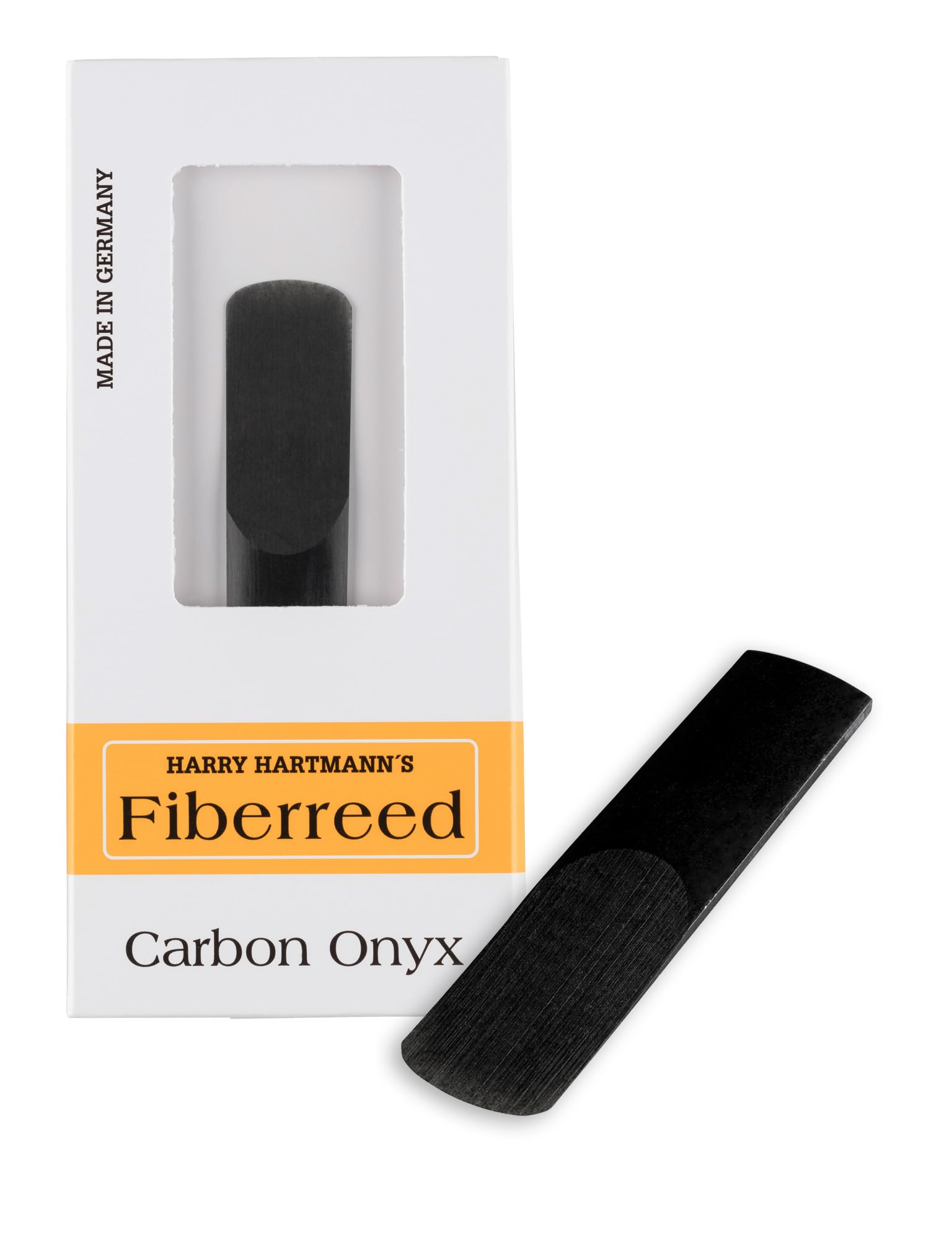 

Harry Synthetic Fiberreed Reed for Soprano Saxophone ONYX Series Hartmann s FIB-ONYX-S-MH [Hardness MH] []