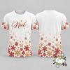 Summer Men's Christmas 3D Printed Crew Neck Short Sleeve T-Shirt