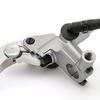 Daytona NISSIN Motorrad Bremszylinder Links Nur Horizontal 11mm Silber Klarer Hebel 49013 Körper/Poliert
