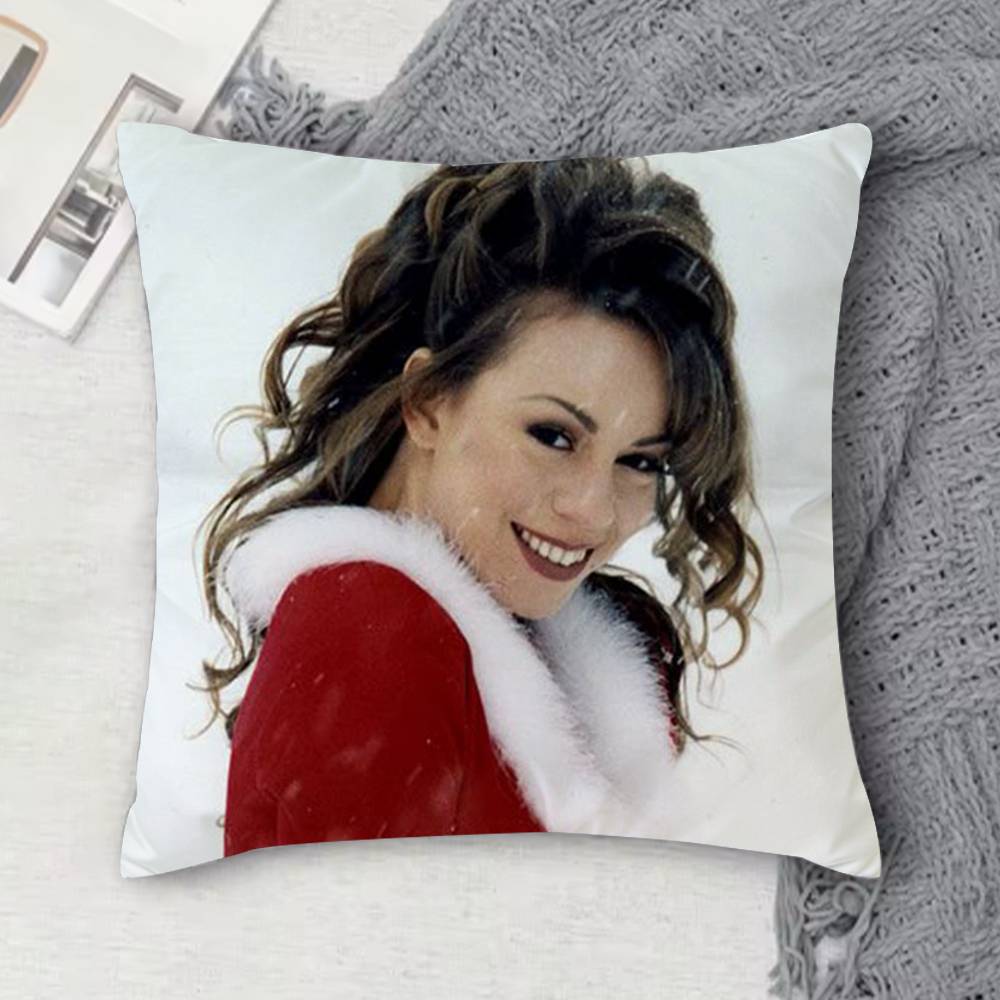 MMariah Carey Doublesided Printed Square Decorative Cushion Cover for Sofa Living Room Home Decor