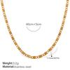 Designer Small Banana Geometric High Sense Women's Necklace Clavicle Chain Stainless Steel Gold Plated Jewelry