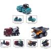 6 Pezzi Mini Veicoli da Cantiere Modello di Auto Giocattoli Bambini Lega Escavatore Camion Auto Set Regalo per Bambini
