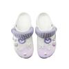 Crocs Classic Platform Clog EVA Fashion Trend Comfortable Personality Simple Commuter Hole Shoes Unisex Purple