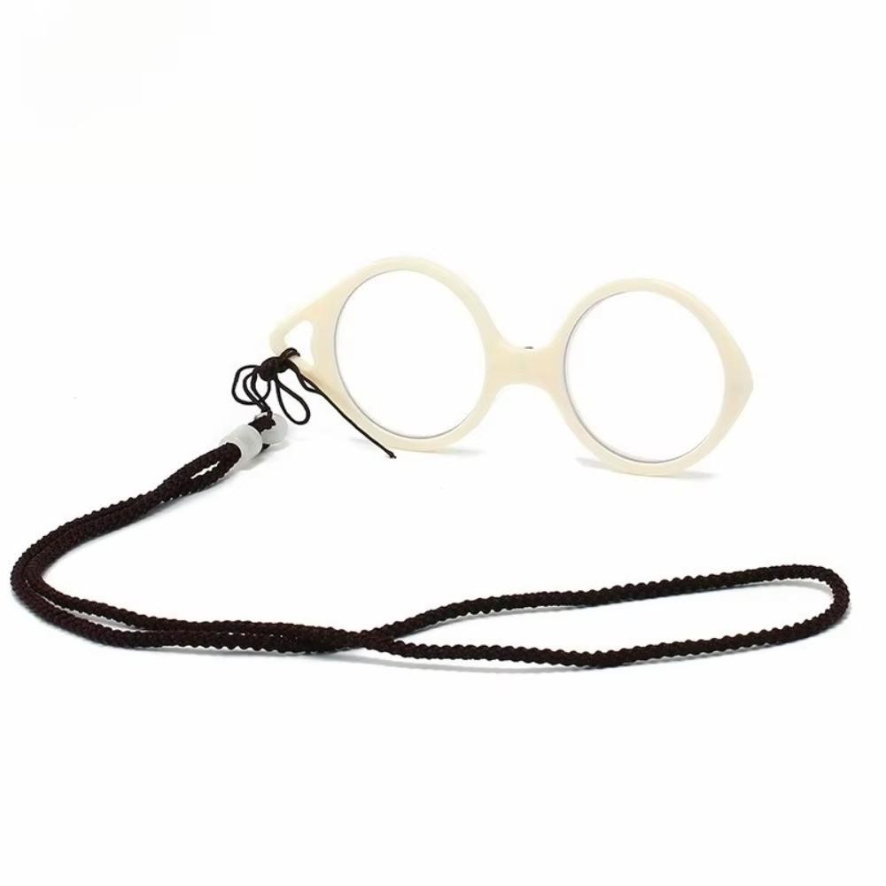 Lightweight Frame Neck Hanging Glasses With Chain Hands-Free Magnifier  For Seniors