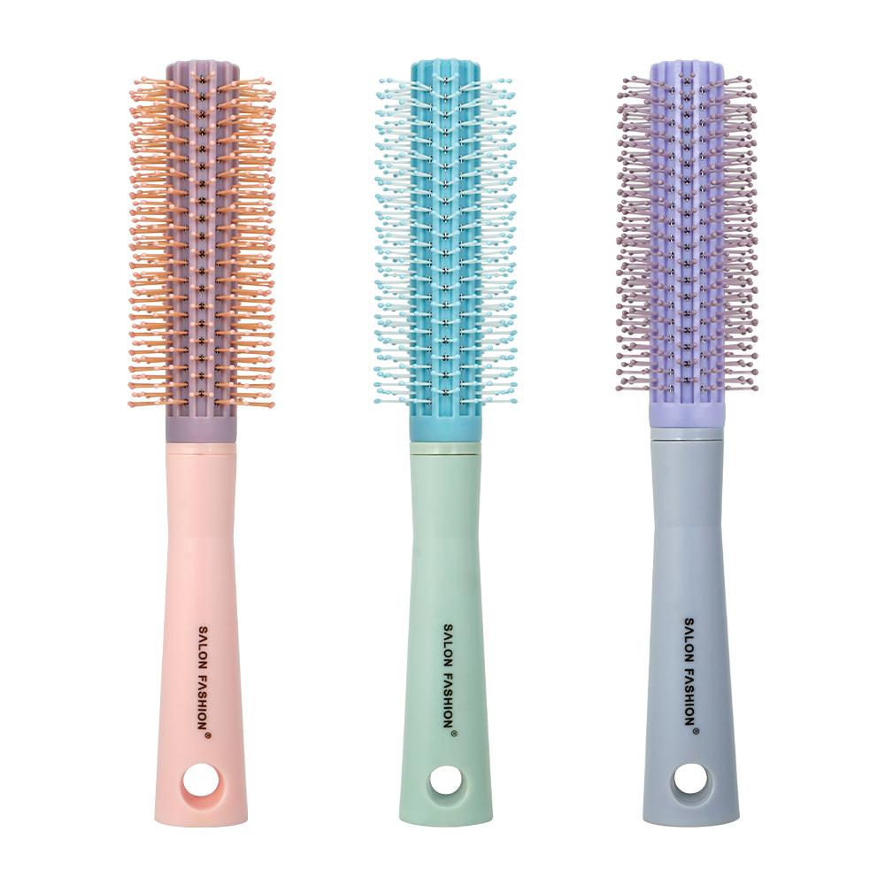 

Curly Hair Brush Anti-Hair Loss Massage Hair Brush Hair Fluffy Curling Roll Comb Professional Salon Hair Styling Tools