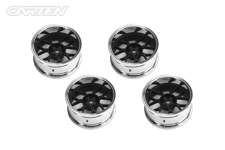 Kawada Mokei CARTEN Adjustable Offset 14 NHA562 Wheel, Spoke, Black,