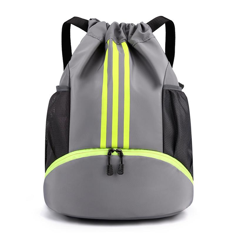 Women's Outdoor Drawstring Backpack for Travel, School, Sports, Fitness, and Basketball Storage
