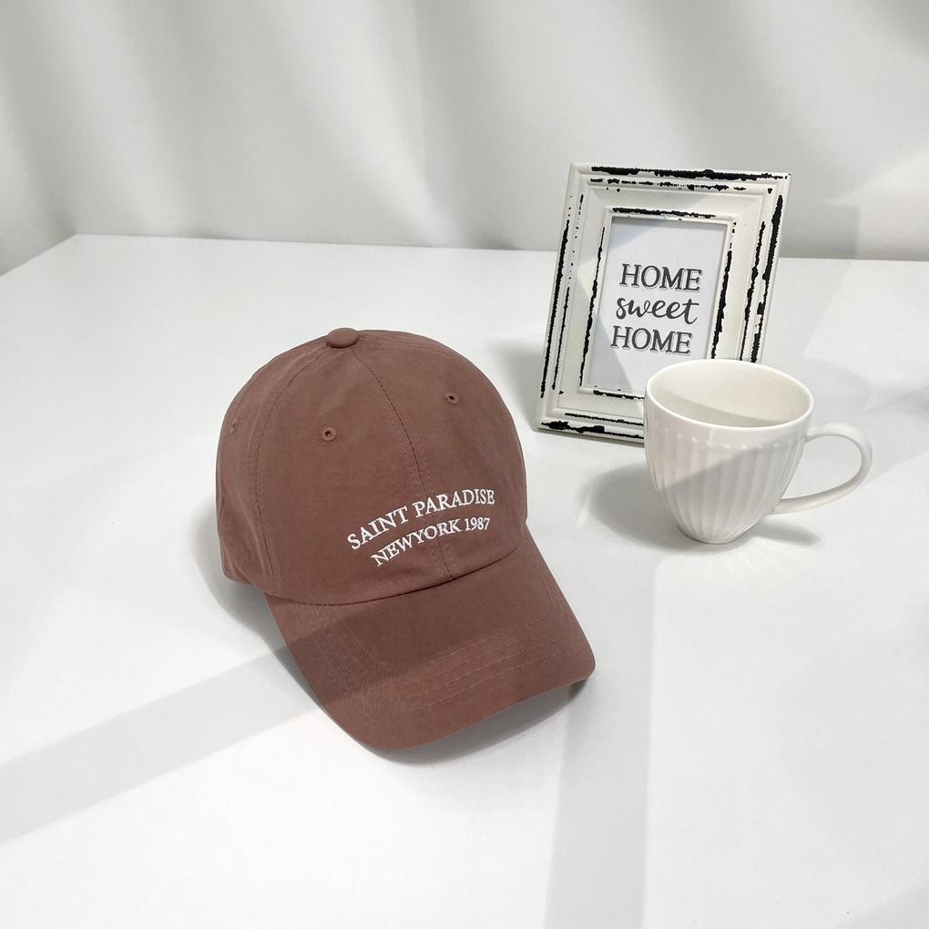 Unisex Basic Daily Cotton New York 1987 Ball Cap