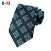 2026 Men's Houndstooth Gold Tie - Perfect for Weddings and Business