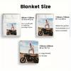 1Pc Dojacatvie Print Flannel Blanket, High quality Comfortable for All Seasons, Warmth and Comfort, Perfect for Christmas Gifts