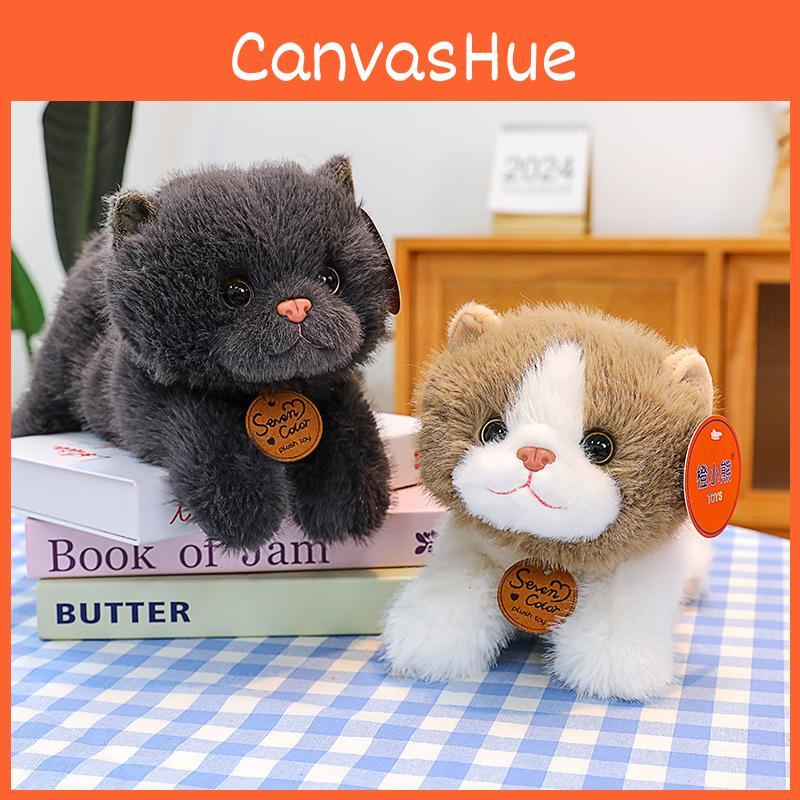 Plush Cat Toy Adorable Stuffed Doll Kids Collectors Gift Decoration Bedroom