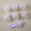 7PCS/Set Egg Cooker Egg Yolk Separator Egg Steamer Cooking Utensils Cooking Tool Boiled Egg Apparatu