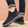 Winter new dad shoes cotton boots one pedal piled thickened snow boots comfortable warm medium and old cotton shoes