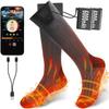 Heated Socks for Men Women Rechargeable Battery APP Control Electric Heated Socks Rechargeable Smarts Foot Warmers Gift