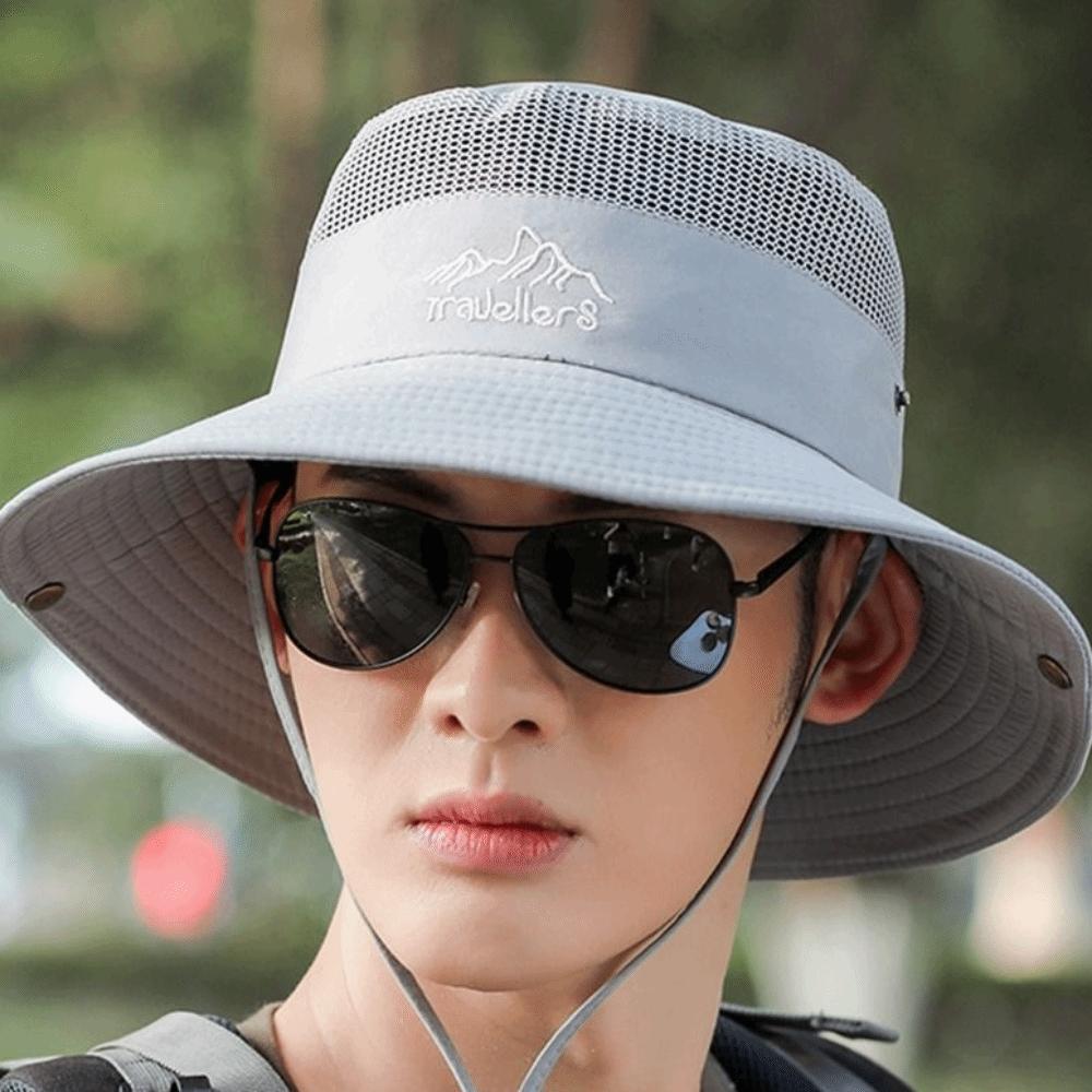 Caps For Men Visor Hat Cycling Cap Bucket Hat With Neck Flap Women Sun Hat Summer UV Protection