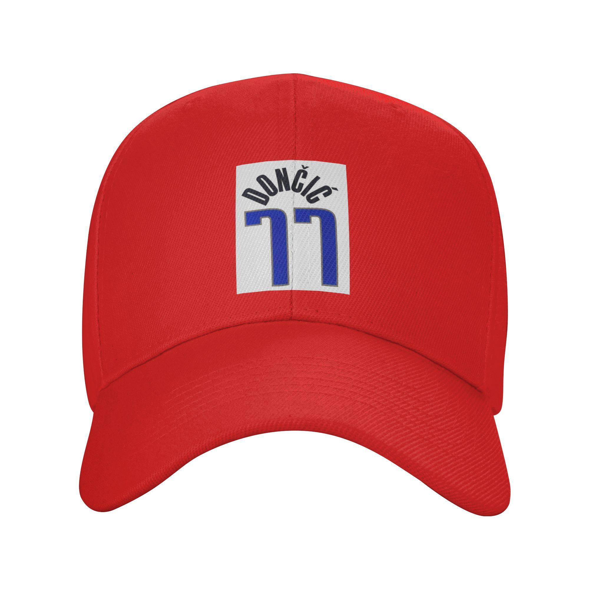 Unisex Baseball Hats Luka Doncic Outdoor Streetwear Summer Sports Baseball Caps Hip Hop Cap Casquette Hats One Size