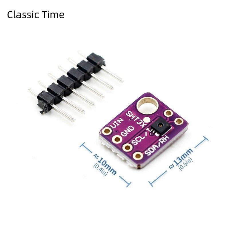 

GY-SHT31-D Digital Temperature and Humidity 100 RH I2C Sensor Module for Arduino