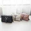 New Embroidery Thread Styling Bag, Diamond Grid Classic Women's Bag, Versatile Chain Bag, Women's Bag, Shoulder Crossbody Small Square Bag.