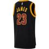 Nike Cleveland Cavaliers NBA LeBron James Reserve Edition V-Neck Sleeveless Basketball Jersey Men Jersey IF0293-010